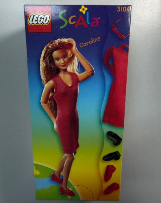 Caroline In Red Dress LEGO® Scala Set 3104 Building Kit LEGO®