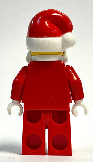 Santa - Red Legs, Fur Lined Jacket, White Eyebrows, Glasses, hol239 Minifigure LEGO®   