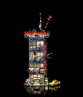 The Daily Bugle 76178 Custom Lighting Kit for LEGO® Set
