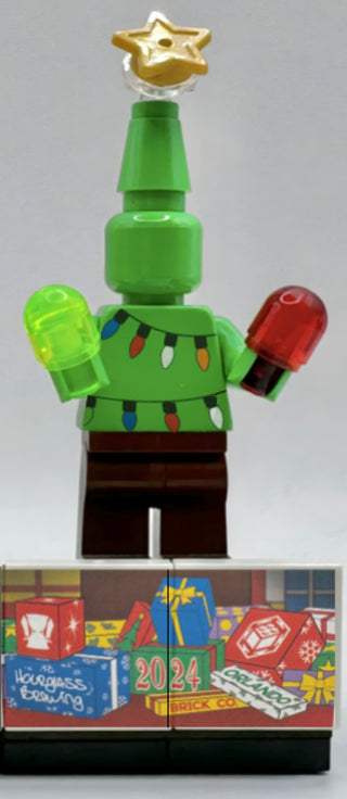 Christmas 2024 Custom Figure, #ORL003 Minifigure United Brick Co®   