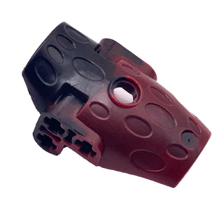 Bionicle Hydruka Back Plate with Marbled Black Pattern, Part# 59577pb01