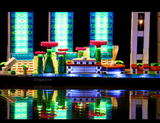 Singapore Skyline 21057 Custom Lighting Kit for LEGO® Set