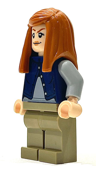 Ginny Weasley - Dark Blue Cardigan Vest, hp437 Minifigure LEGO®   