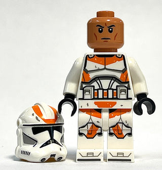 Clone Trooper, 212th Attack Battalion (Phase 2) - White Arms, Dirt Stains, Nougat Head, Helmet with Holes, sw1235 Minifigure LEGO®   