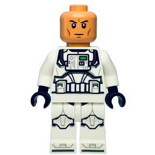 Clone Trooper Pilot (Phase 1) - Yellow Markings, Nougat Head, sw1425 Minifigure LEGO®
