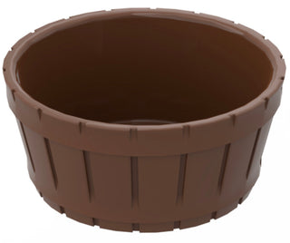 Container, Half Large Barrel, Part# 4424 Part LEGO® Brown  