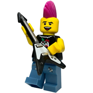 Punk Rocker, col04-4 - LEGO® CMF Minifigure