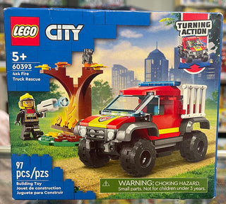 4x4 Fire Truck Rescue,  60393 Building Kit LEGO®   