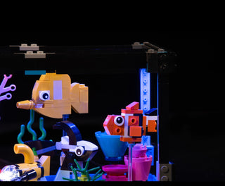 Fish Tank 31122 Custom Lighting Kit for LEGO® Set