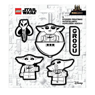 LEGO® Star Wars™ Sticker - Grogu™ Black & White (53756)