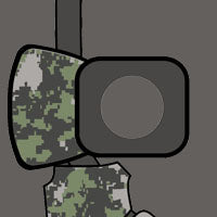 Shoulder Cloth Heavy Camo Style- CAC