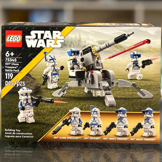 501st Clone Troopers Battle Pack, 75345 - LEGO® Star Wars Set Building Kit LEGO®