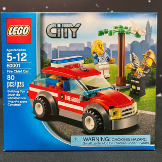 Fire Chief Car, 60001 Building Kit LEGO®