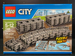 Flexible and Straight Tracks, 7499 LEGO® City Train Set Building Kit LEGO®