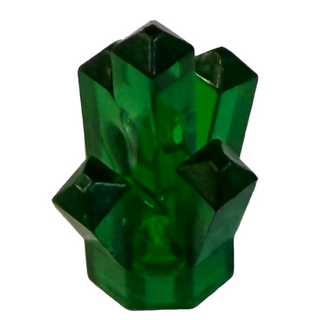 Rock 1x1 Crystal 5 Point Part# 52 Part LEGO® Trans-Green