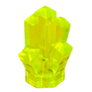 Rock 1x1 Crystal 5 Point Part# 52 Part LEGO® Trans-Neon Green