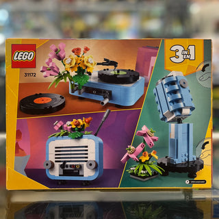 Record Player with Flowers, 31172 Building Kit LEGO®