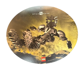 Cardboard Display - BIONICLE Onua Nuva and Pohatu Nuva Cardboard Display United Brick Co®