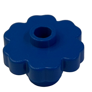 Plant Brick Rounded Flower Open Stud, Part# 4728 Part LEGO® Blue