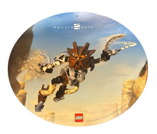 Cardboard Display - BIONICLE Onua Nuva and Pohatu Nuva Cardboard Display United Brick Co®