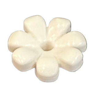 Plant Flower w/ Small Pin Hole, Part# 32606 Part LEGO® White