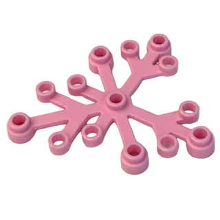 Plant Leaves 6x5, Part# 2417 Part LEGO® Bright Pink 1 Part