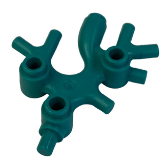 Plant Thallus Seaweed Coral, Part# 49577 Part LEGO® Dark Turquoise
