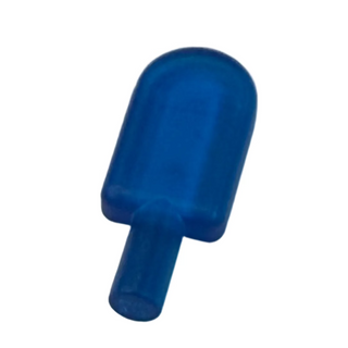 Popsicle, Part# 30222 Part LEGO® Trans-Dark Blue
