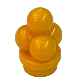 Ice Cream Scoops, Part# 6254 Part LEGO® Bright Light Orange