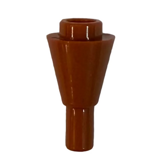 Ice Cream Cone 1x1 inverted with Handle, Part# 11610 Part LEGO® Dark Orange