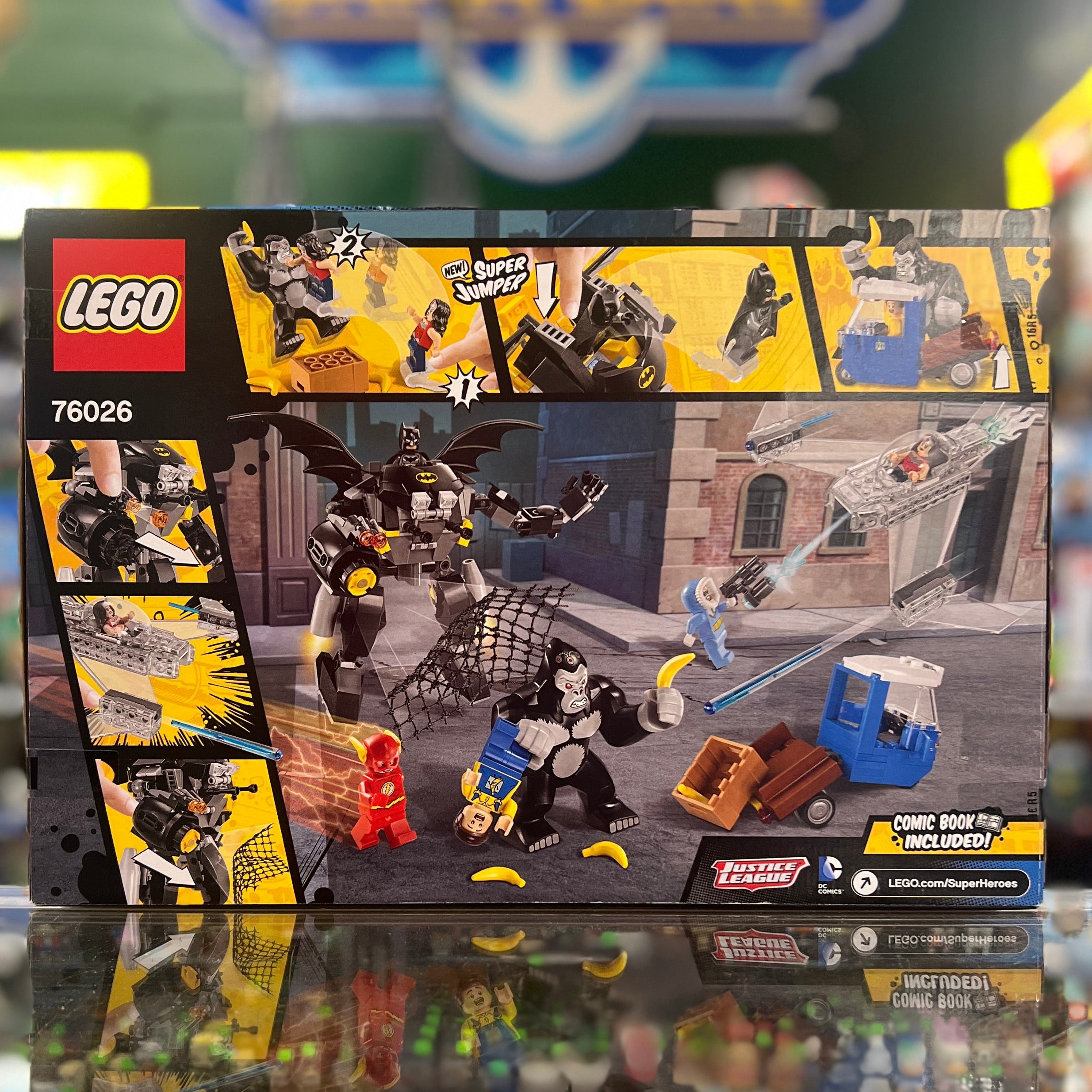 Lego Super Heroes 76026 - La furia di Gorilla Grodd - Esclusiva Lego Super Heroes 76026 - La furia di Gorilla Grodd - Esclusiva