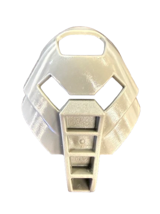 Bionicle Mask Huna (Turaga), Part# 32573 Part LEGO® Dark Gray