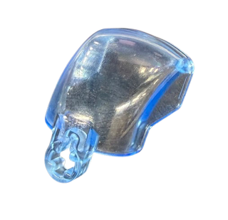 Bionicle Mask Inner Glass (for Faxon, Tryna, Volitak), Part# 57702 Part LEGO® Trans-Medium Blue Like New