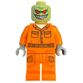 Killer Croc - Prison Jumpsuit, Side Pockets, sh1078 Minifigure LEGO®