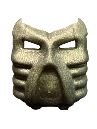 Bionicle Krana Mask Ca, Part# 42042ca Part LEGO® Pearl Dark Gray