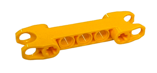 Technic, Axle and Pin Connector 2x7 with 2 Ball Joint Sockets, Squared Ends, Closed Side Axle Holes, Part# 61054 Part LEGO® Bright Light Orange Like New