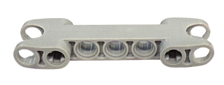 Technic, Axle and Pin Connector 2 x 7 with 2 Ball Joint Sockets, Rounded Ends, Part# 50898 Part LEGO® Light Bluish Gray Like New