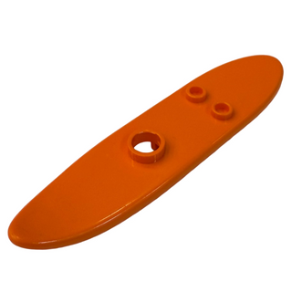 Minifigure, Utensil Surfboard Long, Part# 6075 Part LEGO® Orange