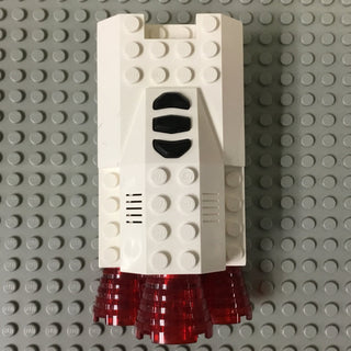 Electric, Light and Sound Rocket Engine, Battery Box and Nozzle, Part# 30351c01/30354 Part LEGO®   