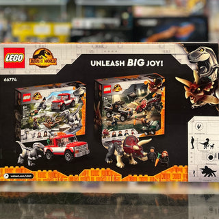 Jurassic World Bundle Pack, 2 in 1 Gift Set (Sets 76946 and 76950) - Dino Combo Pack - 66774 Building Kit LEGO®