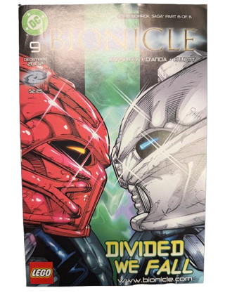 Bionicle Comics Books LEGO® Bionicle #9 November 2002 Divided We Fall [biocom09]