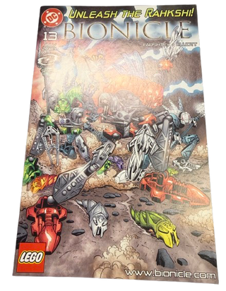 Bionicle Comics Books LEGO® Bionicle #13 July 2003 Unleash The Rahkshi [biocom13]
