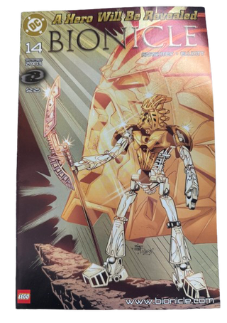 Bionicle Comics Books LEGO® Bionicle #14 September 2003 A Hero Will Be Revealed [biocom14]