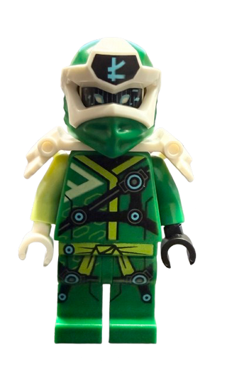 Lloyd - Digi Lloyd, Armor Shoulder, njo0570 - LEGO® Ninjago Minifigure Minifigure LEGO® Basic Figure (No Weapons) Like New