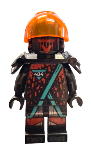 Red Visor, njo0566 - LEGO® Ninjago Minifigure Minifigure LEGO® Basic Figure (No Weapons) Like New