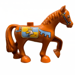Duplo Horse with Saddle, 1376pb04 LEGO® Animals LEGO®