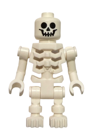 Skeleton with Standard Skull, Angular Rib Cage, Bent Arms, gen069 - LEGO® NINJAGO Minifigure LEGO®