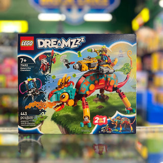 Mateo's Fire Chameleon, 71492 LEGO® Dreamzzz Set Building Kit LEGO®