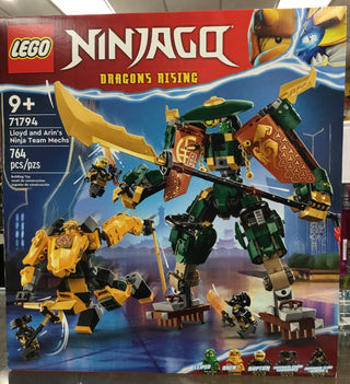 Lloyd and Arin's Ninja Team Mechs, 71794 - LEGO® Ninjago Set Building Kit LEGO®