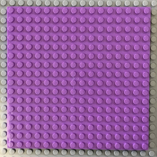 16x16 LEGO® Plate, Part# 91405 Part LEGO® Medium Lavender  